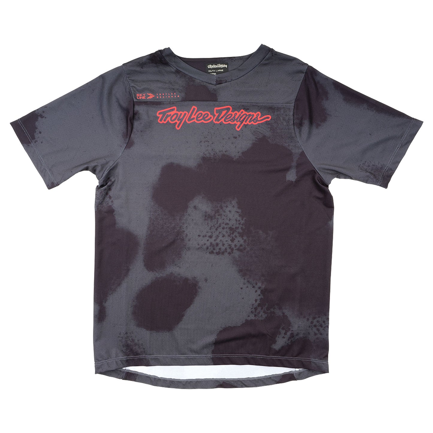 Youth Skyline Short Sleeve Jersey Flared Carbon