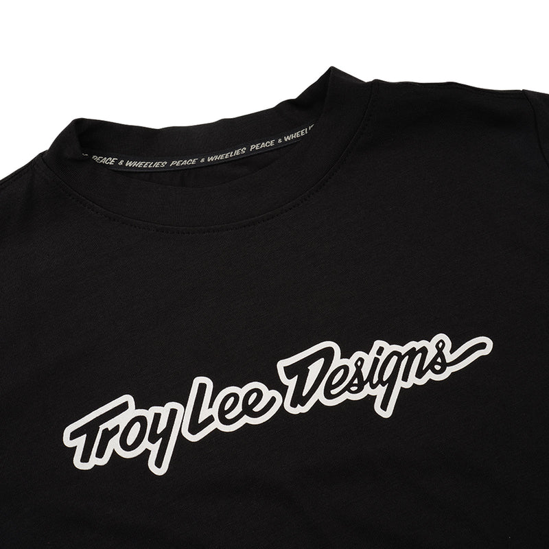 Youth Skyline Ride Short Sleeve Tee Signature Black