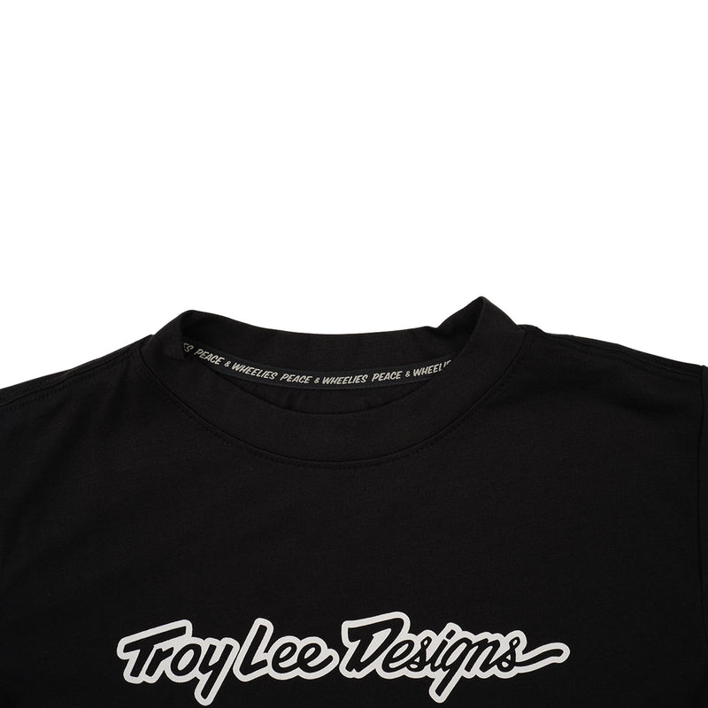 Youth Skyline Ride Short Sleeve Tee Signature Black