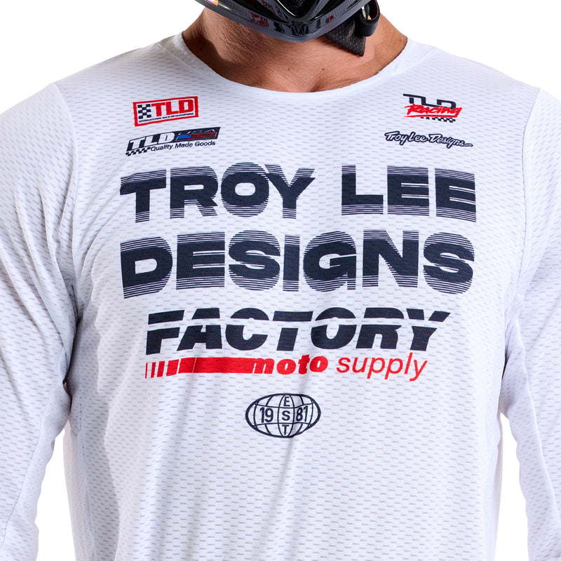 GP Pro Air Jersey Factory White