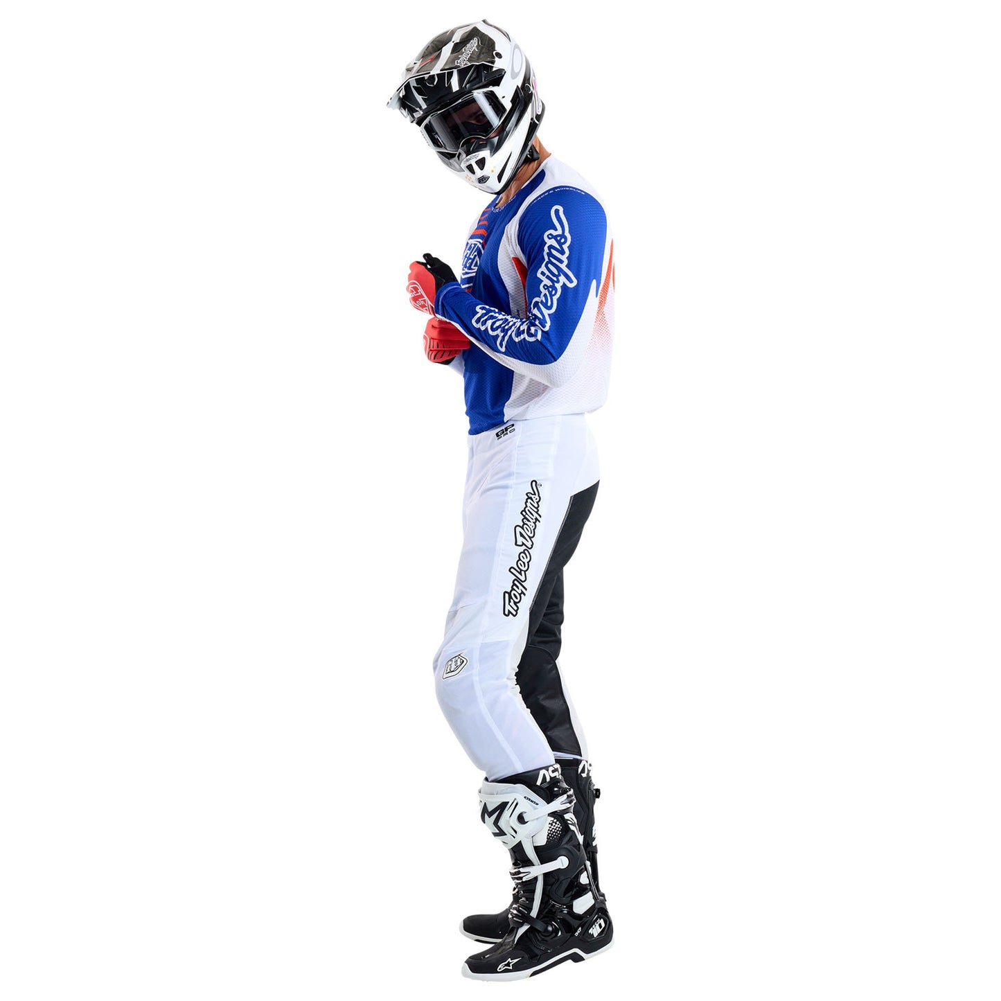 GP Pro Air Jersey Ripple Blue / Orange