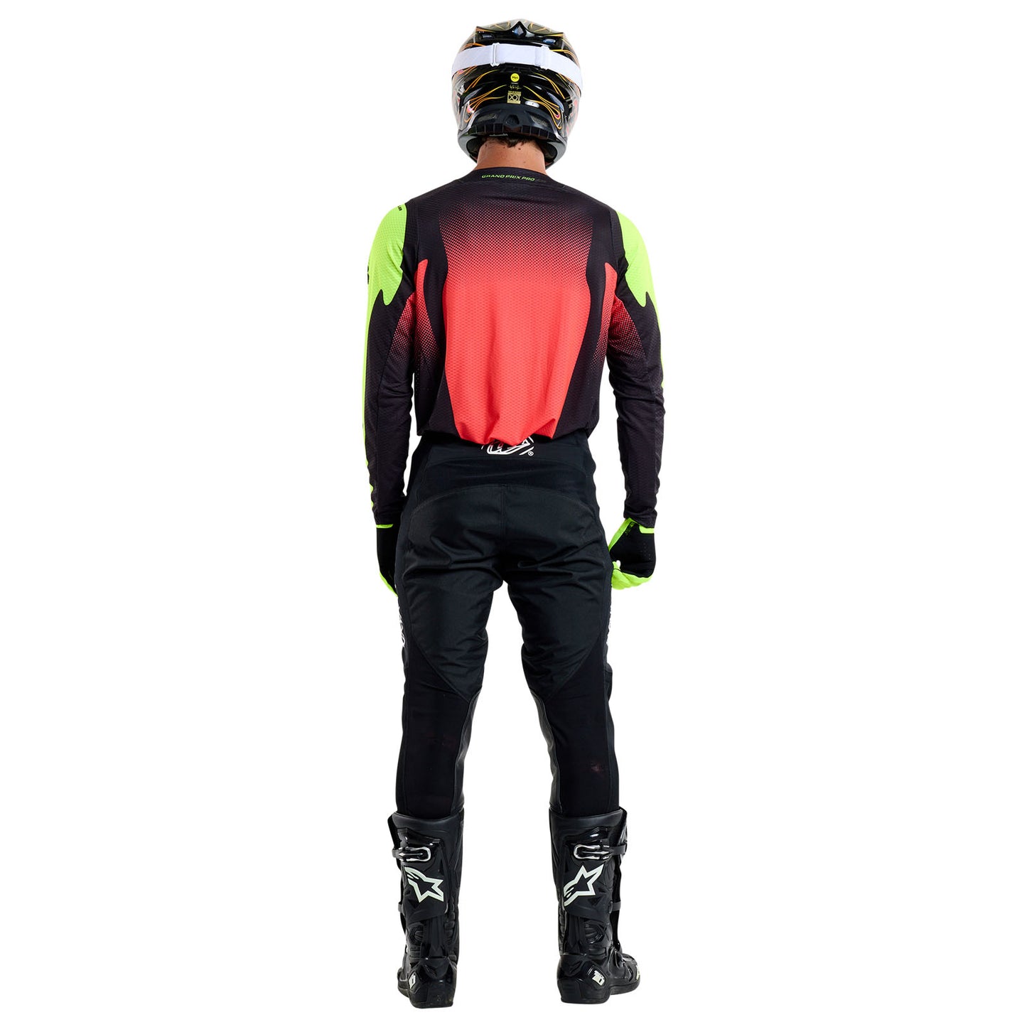 GP Pro Air Jersey Ripple Glo Yellow / Infra Red