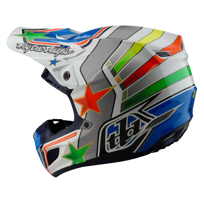 SE5 Composite Helmet Rays White / Blue