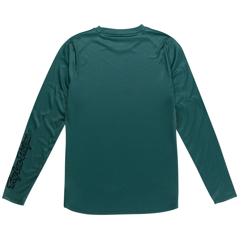 Womens Lilium Long Sleeve Jersey Mono Jade