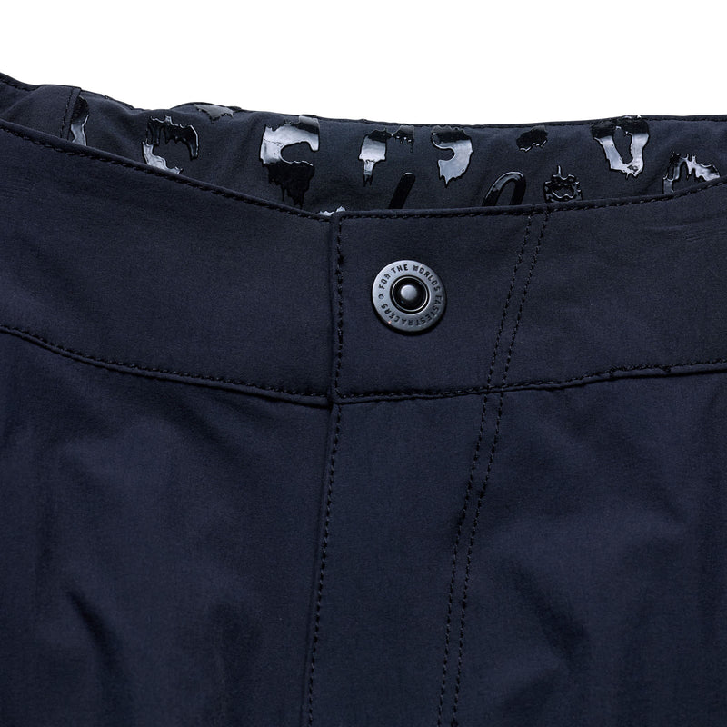 Womens Lilium Short Shell Solid Black