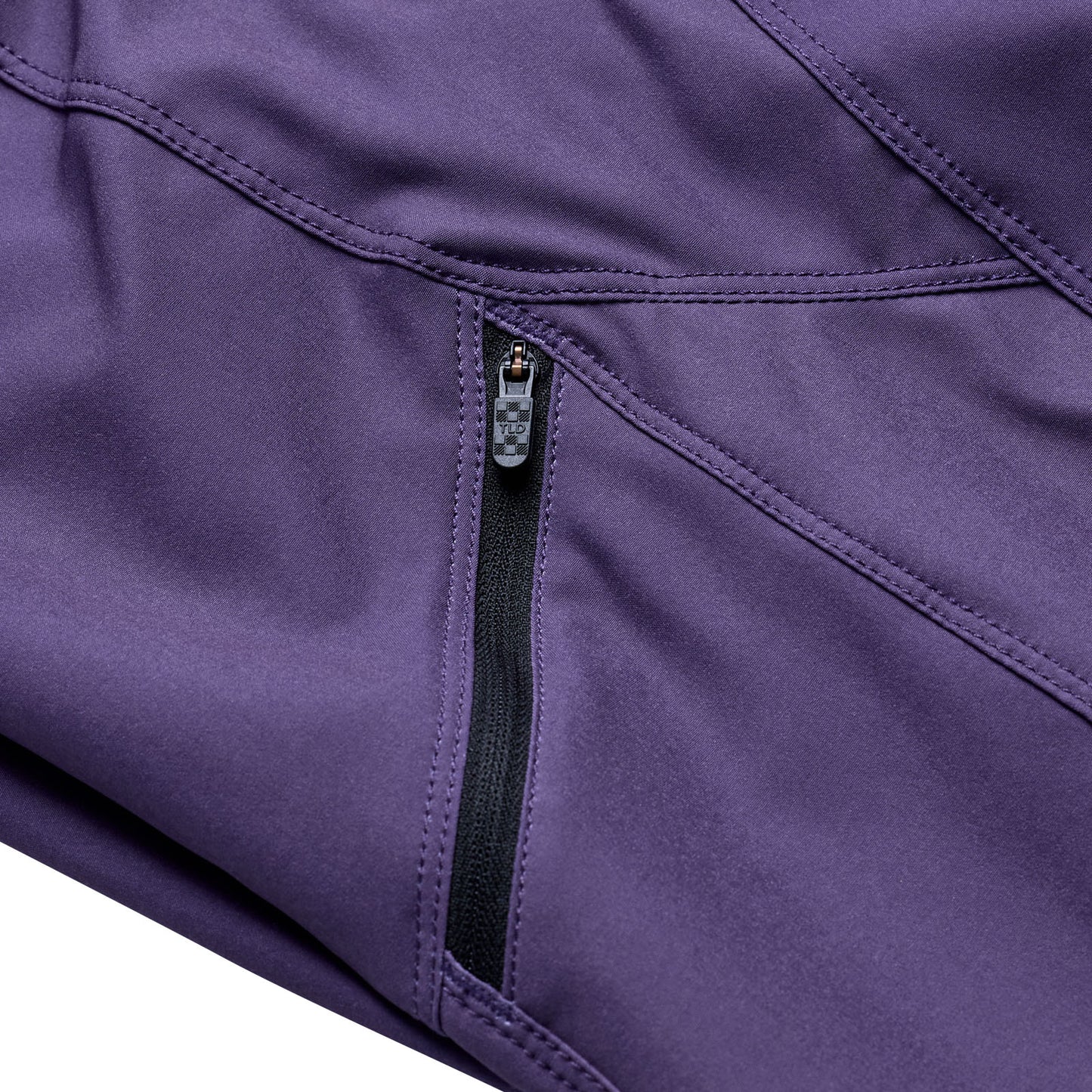Womens Lilium Short Shell Solid Deep Purple