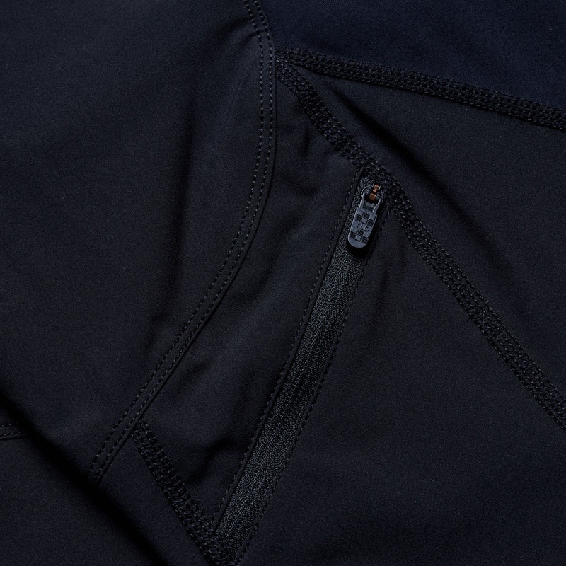 Womens Luxe Short Solid Black