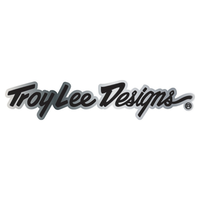 Sticker 10" Signature Aluminum Silver / Black