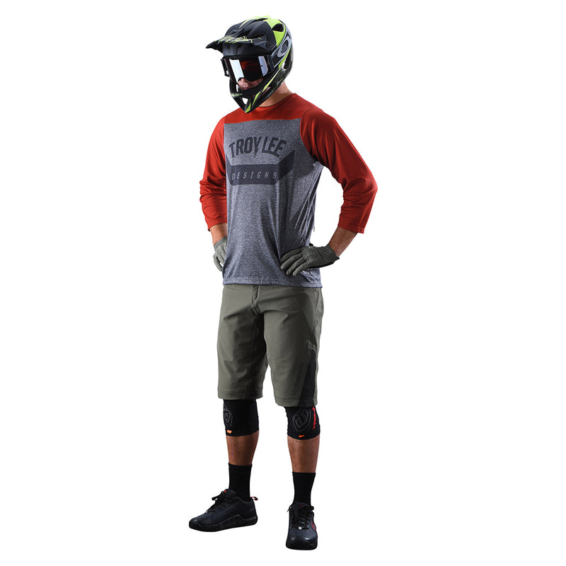 Ruckus Short W/Liner Solid Military