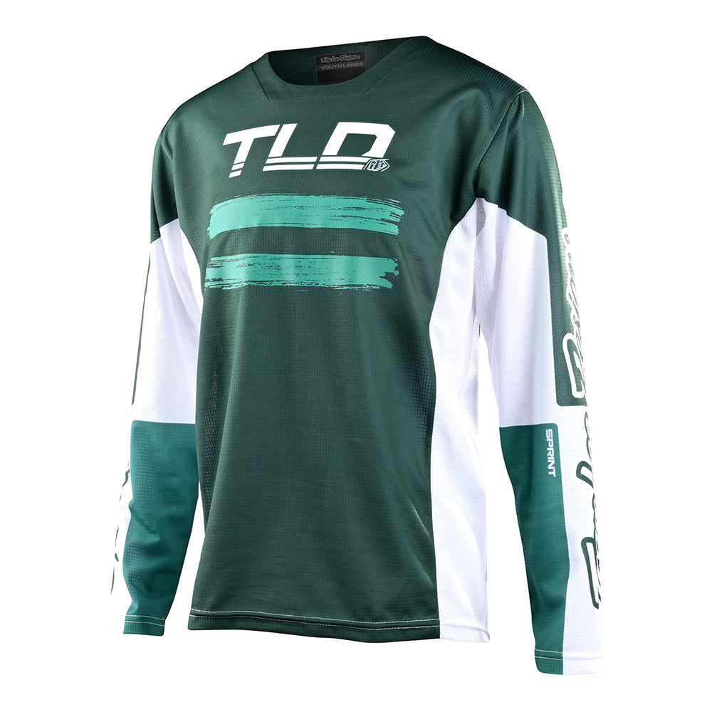 Youth Sprint Jersey Marker Jungle / Ivy