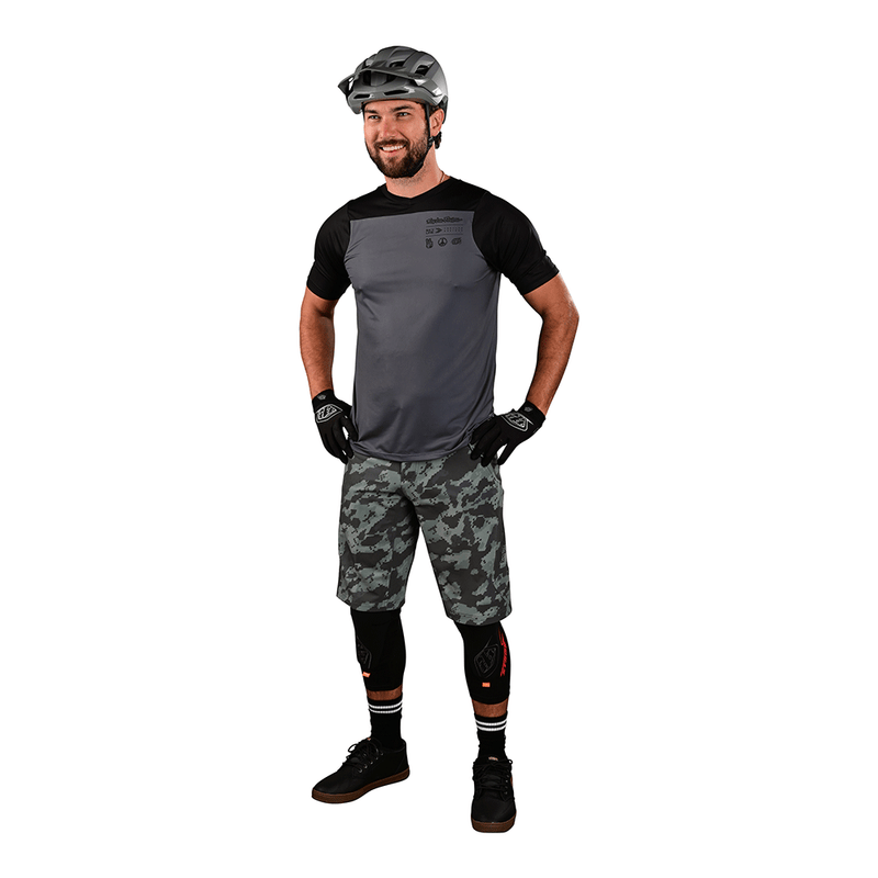Skyline SS Jersey Mono Charcoal